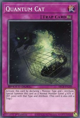 Quantum Cat - SBCB-EN200 - Common 1st Edition Speed Duel Battle City Box 1st Edition Singles