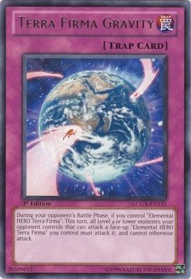Terra Firma Gravity - LCGX-EN121 - Rare 1st Edition Legendary Collection 2 1st Edition Singles
