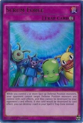 Scrum Force - DRL3-EN020 - Ultra Rare 1st Edition Dragons of Legend Unleashed 1st Edition Singles