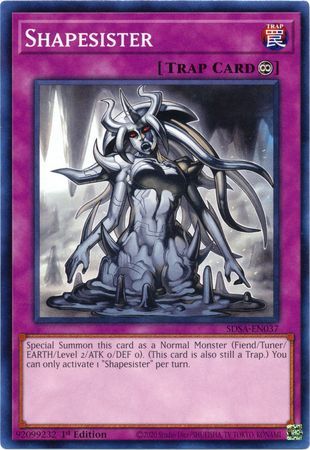 Shapesister - SDSA-EN037 - Common 1st Edition Structure Deck: Sacred Beasts 1st Edition Singles