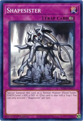 Shapesister - SDSA-EN037 - Common 1st Edition Structure Deck: Sacred Beasts 1st Edition Singles