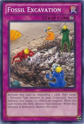 Fossil Excavation - LCJW-EN165 - Common Legendary Collection 4: Joey&#39;s World [LCJW]