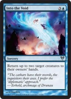Into the Void Avacyn Restored Singles (Español)