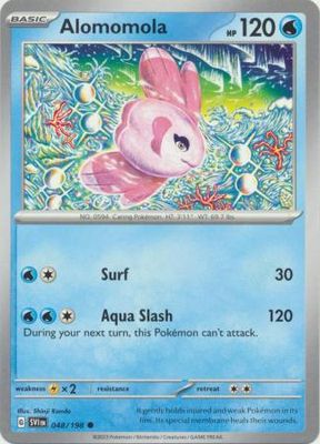 Alomomola - 048/198 - Common Scarlet &amp; Violet (Base Set) Singles