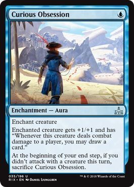 Curious Obsession 035/196 Rivals of Ixalan Singles