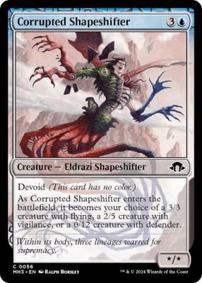 Corrupted Shapeshifter 056 Modern Horizons 3 Singles
