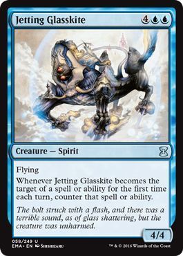 Jetting Glasskite 058/249 Eternal Masters Singles