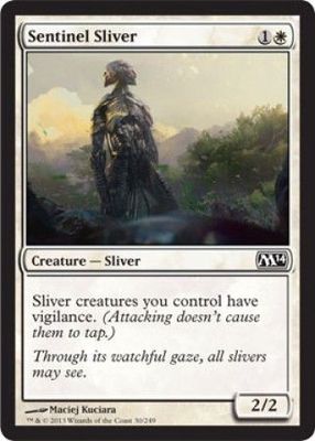 Sentinel Sliver 30/249 - Magic 2014 (M14) Singles
