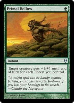 Primal Bellow 176/249 - Zendikar Singles
