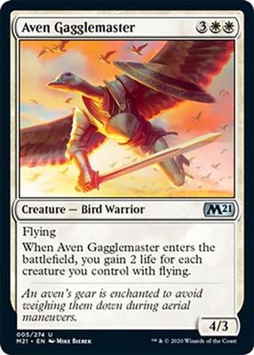 Aven Gagglemaster 005/274 - Magic 2021 (M21) Singles (Español)