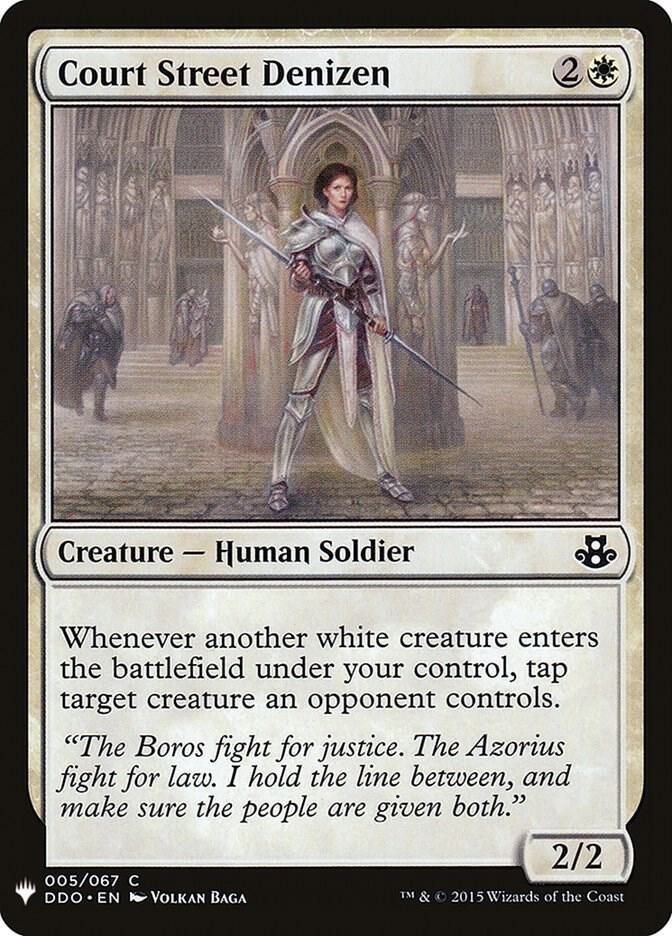 Court Street Denizen - The List Reprints (LIST) The List Reprints