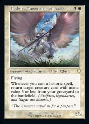 Teshar, Ancestor&#39;s Apostle 77 - Retro Frame The Brothers&#39; War Commander