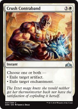 Crush Contraband 007/259 Guilds of Ravnica Singles (Español)