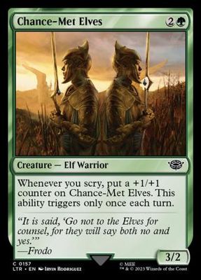 Chance-Met Elves 0157 The Lord of the Rings: Tales of Middle-Earth Singles
