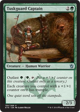 Tuskguard Captain 156/269 - Khans of Tarkir Singles