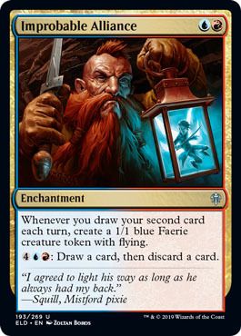 Improbable Alliance 193/269 Throne of Eldraine Singles (Español)