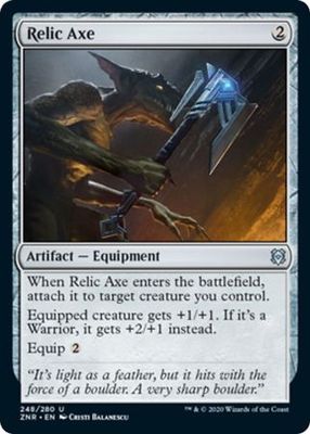 Relic Axe 248/280 Zendikar Rising Singles