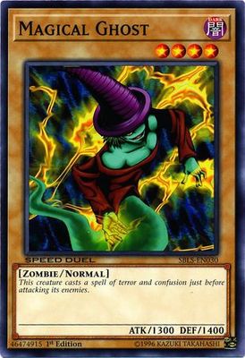 Magical Ghost - SBLS-EN030 - Common 1st Edition Speed Duel: Arena of Lost Souls Singles (espanol)