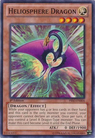 Heliosphere Dragon - PRIO-EN004 - Common 1st Edition Primal Origin 1st Edition Singles
