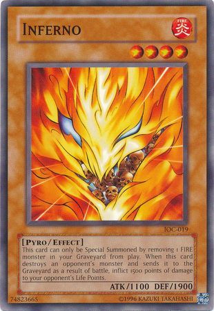 Inferno - IOC-019 - Common Unlimited Invasion of Chaos [IOC] Unlimited Singles
