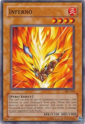 Inferno - IOC-019 - Common Unlimited Invasion of Chaos [IOC] Unlimited Singles