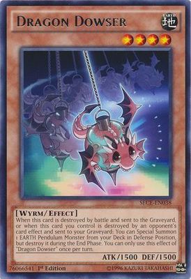Dragon Dowser - SECE-EN038 - Rare 1st Edition Secrets of Eternity (SECE)
