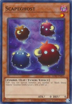 Scapeghost - EGS1-EN015 - Common Unlimited Egyptian God Deck: Slifer the Sky Dragon Unlimited