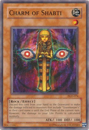 Charm of Shabti - PGD-074 - Common Unlimited Pharaonic Guardian [PGD] Unlimited Singles