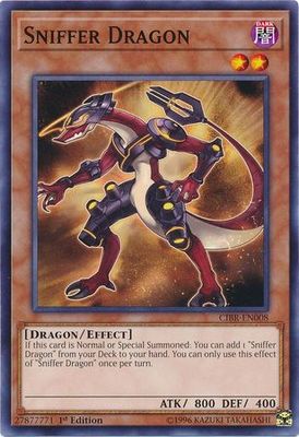 Sniffer Dragon - CIBR-EN008 - Common 1st Edition Circuit Break 1st Edition Singles (espanol)