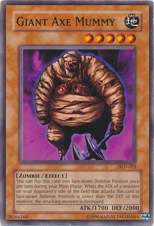 Giant Axe Mummy - PGD-023 - Common Unlimited Pharaonic Guardian [PGD] Unlimited Singles