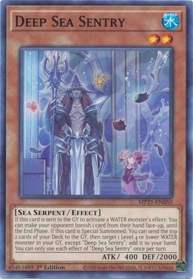 Deep Sea Sentry - MP21-EN050 - Common 1st Edition 2021 Mega-Tin: Ancient Battles 1st Edition Singles