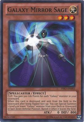 Galaxy Mirror Sage - PRIO-EN002 - Common Unlimited Primal Origin Unlimited Singles