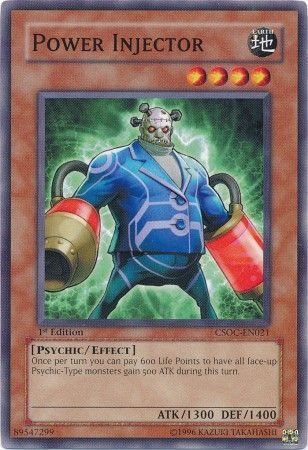 Power Injector - CSOC-EN021 - Common 1st Edition Crossroads of Chaos [CSOC] 1st Edition Singles