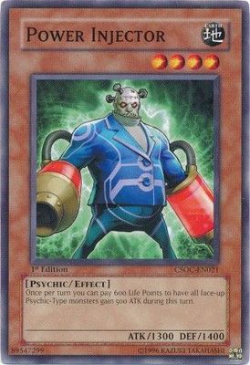 Power Injector - CSOC-EN021 - Common 1st Edition Crossroads of Chaos [CSOC] 1st Edition Singles