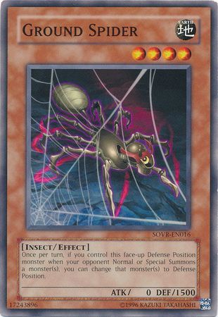 Ground Spider - SOVR-EN016 - Common Unlimited Stardust Overdrive [SOVR] Unlimited Singles