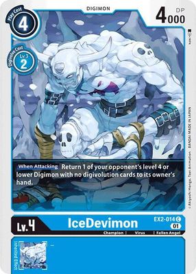 IceDevimon - Digital Hazard (EX02) Digital Hazard