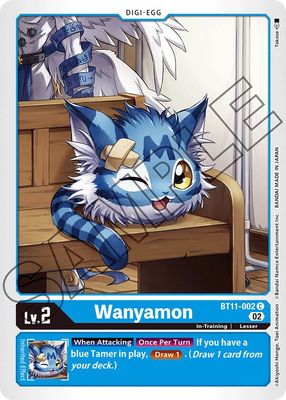 Wanyamon - Dimensional Phase (BT11) Dimensional Phase