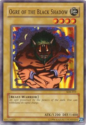 Ogre of the Black Shadow - SDK-019 - Common Unlimited Starter Deck: Kaiba [SDK] Unlimited Singles