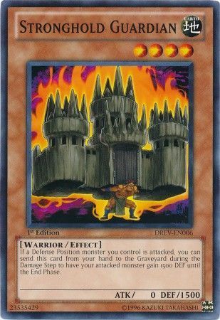 Stronghold Guardian - DREV-EN006 - Common 1st Edition Duelist Revolution 1st Edition Singles