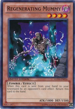Regenerating Mummy - GLD5-EN016 - Common Gold Series 5: Haunted Mine [GLD5]