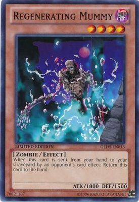 Regenerating Mummy - GLD5-EN016 - Common Gold Series 5: Haunted Mine [GLD5]