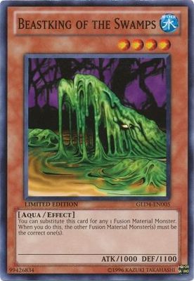 Beastking of the Swamps - GLD4-EN005 - Common Limited Edition Gold Series 4: Pyramid Edition [GLD4]