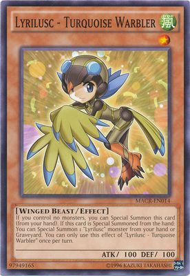 Lyrilusc - Turquoise Warbler - MACR-EN014 - Common Unlimited Maximum Crisis Unlimited Singles