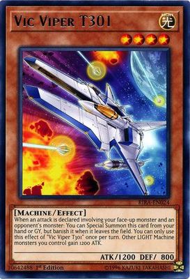 Vic Viper T301 - RIRA-EN024 - Rare 1st Edition Rising Rampage [RIRA] 1st Edition Singles (espanol)