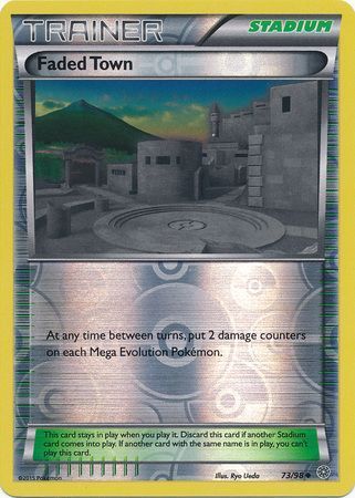 Faded Town - 73/98 - Uncommon Reverse Holo XY: Ancient Origins Reverse Holo Singles