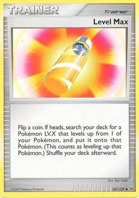 Level Max - 107/127 - Uncommon Platinum (Base Set) Singles