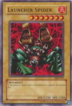 Launcher Spider - MRD-095 - Common Unlimited Metal Raiders [MRD] Unlimited Singles