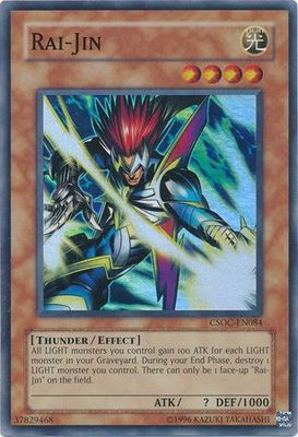 Rai-Jin - CSOC-EN084 - Super Rare Unlimited Crossroads of Chaos [CSOC] Unlimited Singles