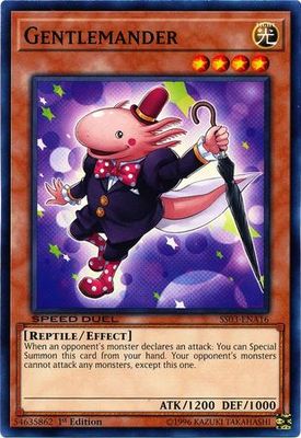 Gentlemander - SS03-ENA16 - Common 1st Edition Speed Duel Starter Decks: Ultimate Predators Singles