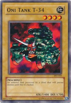 Oni Tank T-34 - PSV-059 - Common Unlimited Pharaoh&#39;s Servant [PSV] Unlimited Singles